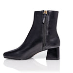 Arina Bootie Black Lux Nappa Comfortable Heel_151