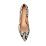 Callie Natural Printed Wild Snake Comfortable Heel_2238
