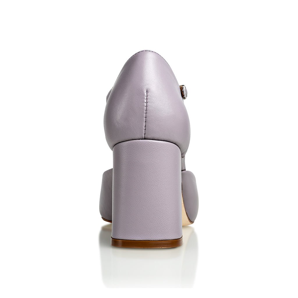 Sally Lilac Mestico Luxury Nappa Comfortable Heel_359