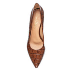 Deborah 2.0 Brown Croco Comfortable Heel_80