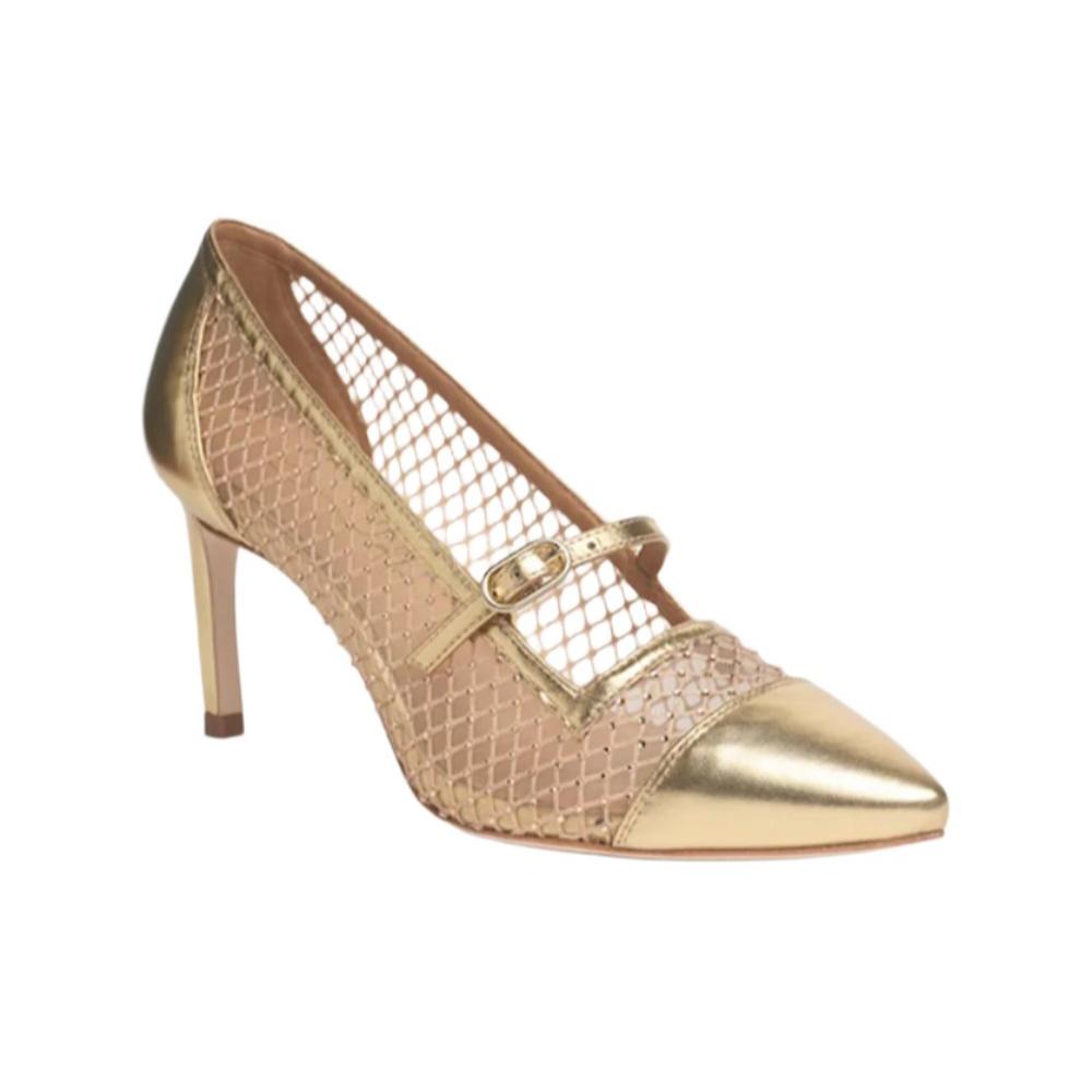 Caroline Gold Comfortable Heel_568