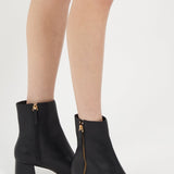 Arina Bootie Black Lux Nappa Comfortable Heel_153