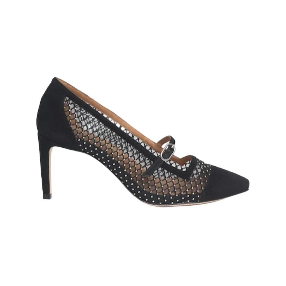 Caroline Black Comfortable Heel_553