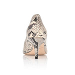 Callie Natural Printed Wild Snake Comfortable Heel_2236