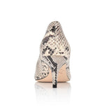 Callie Natural Printed Wild Snake Comfortable Heel_2236