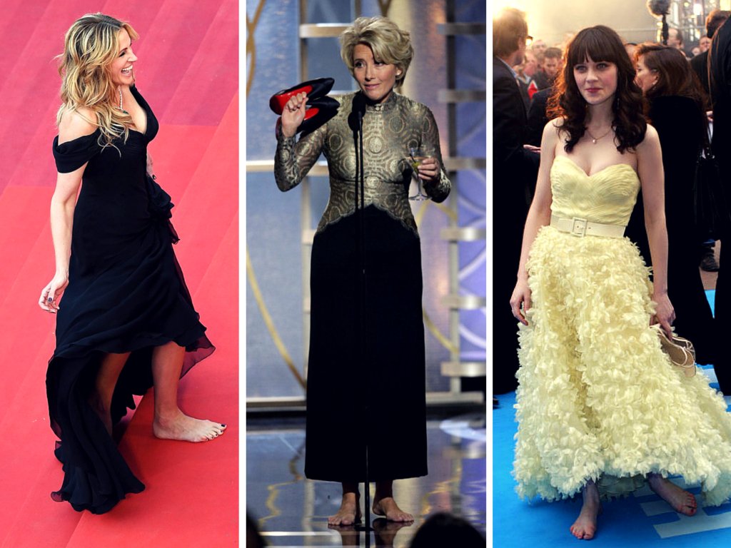 The Barefoot Leading Ladies of Hollywood