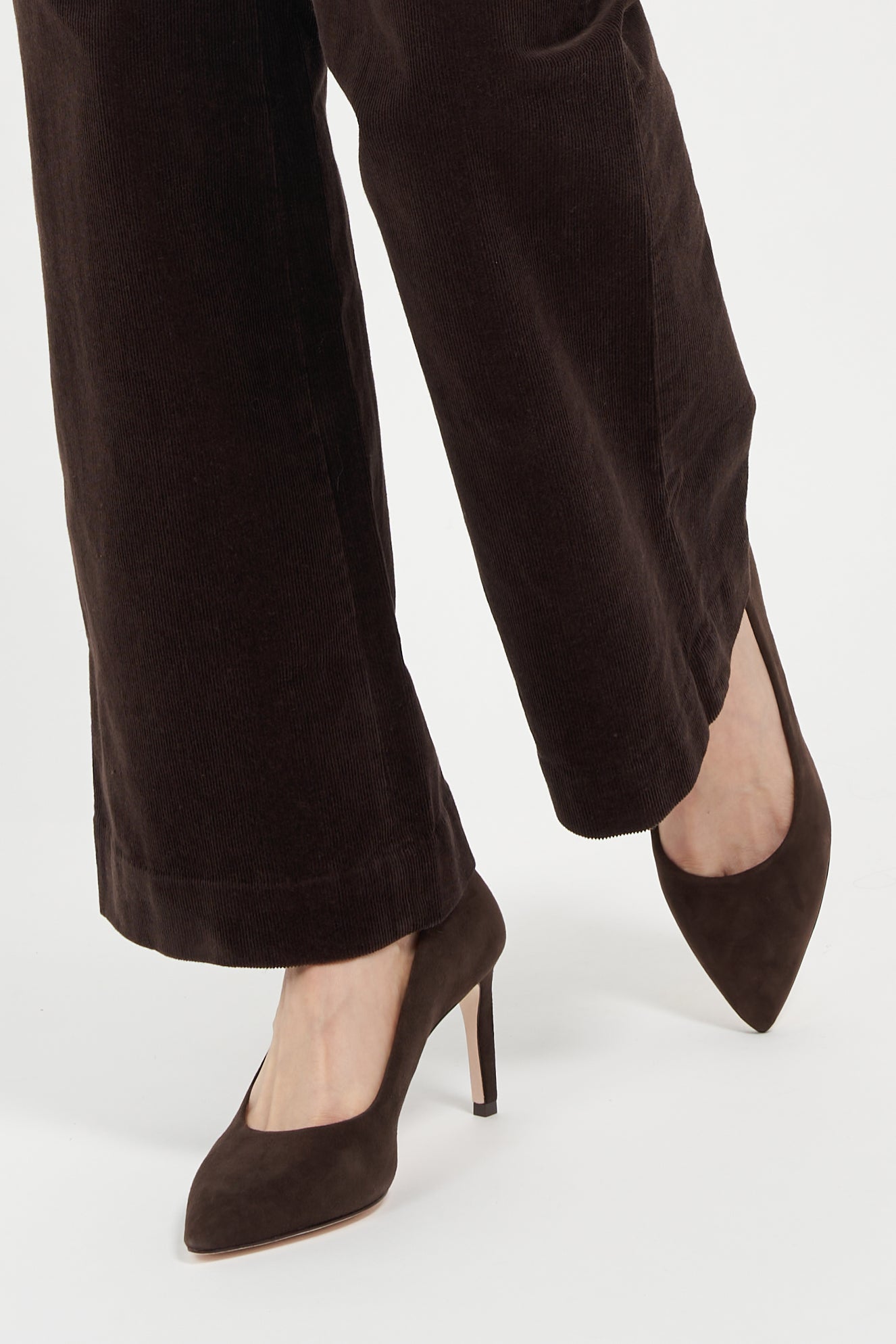 Deborah Sparrow Kid Suede Comfortable Heel_2059