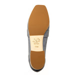 Adonis Blue Nubuck Leather Loafer Comfortable Heel_3526