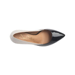 Darcey Black and White Comfortable Heel_632