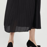 Deborah Black Kid Suede Comfortable Heel_1709