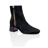 Arina Bootie Black Kid Suede