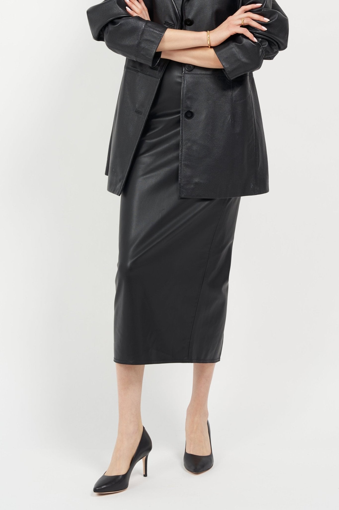 Deborah Black Lux Nappa Comfortable Heel_1349