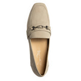 Adonis Taupe Nubuck Leather Loafer Comfortable Heel_3539