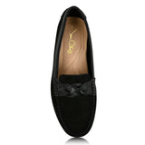 Piper Black Nubuck/Black Leather