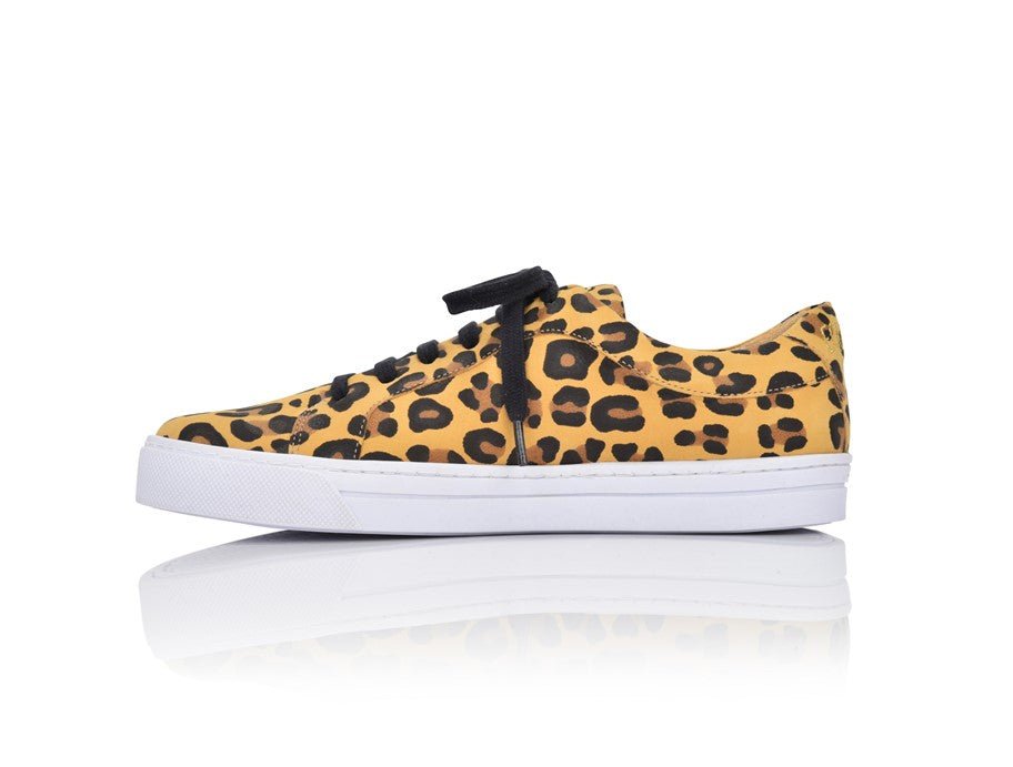 Equality Leopard Kid Suede Comfortable Heel_3122