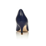 Callie Navy Lux Nappa Comfortable Heel_2410