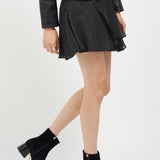 Arina Bootie Black Kid Suede