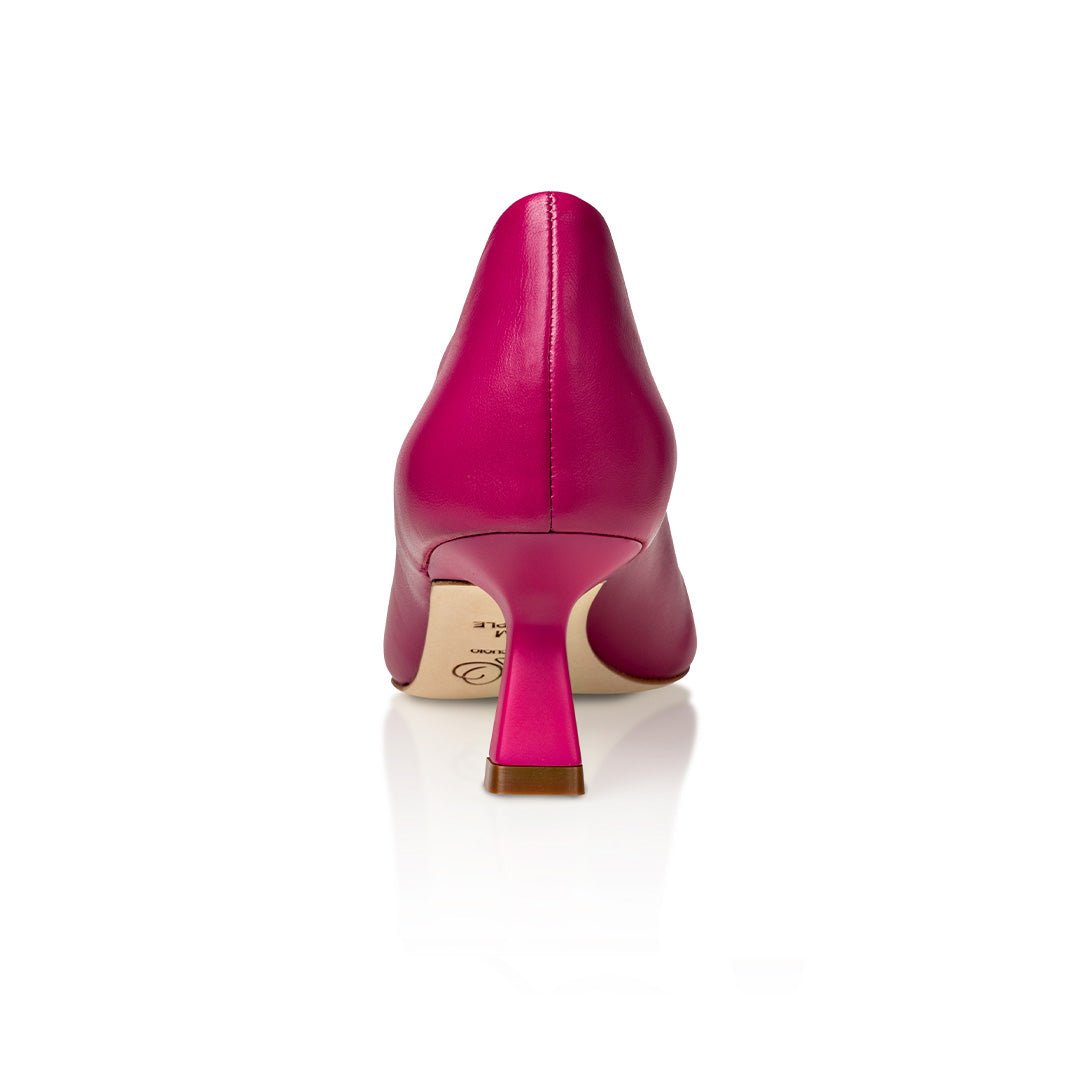 Celine Pink Nappa – Joan Oloff Shoes