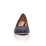 Callie Navy Lux Nappa Comfortable Heel_2408