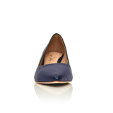 Callie Navy Lux Nappa Comfortable Heel_2408