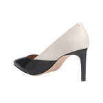 Darcey Black and White Comfortable Heel_633