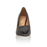 Romantic Black Nappa Comfortable Heel_1903