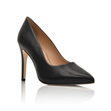 Romantic Black Nappa Comfortable Heel_1902