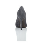 Romantic Shadow Suede Comfortable Heel_1916
