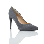 Romantic Shadow Suede Comfortable Heel_1915